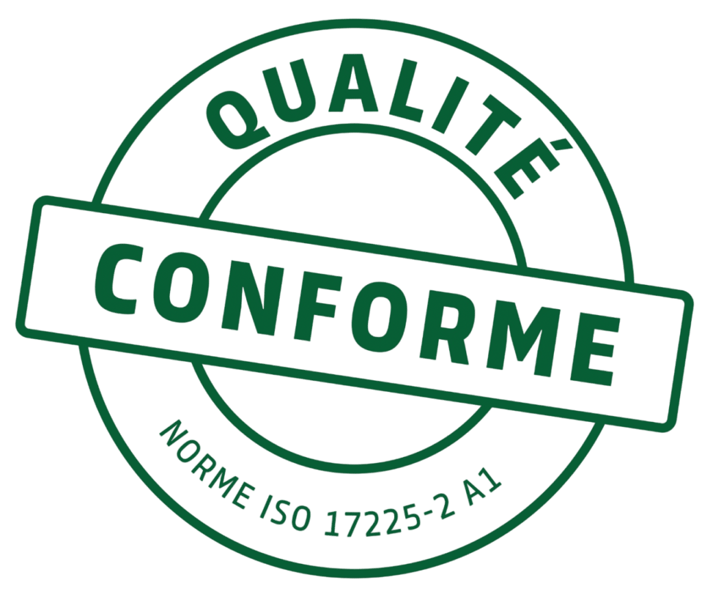 Granulés certifiés conforme ISO 17225-2 A1